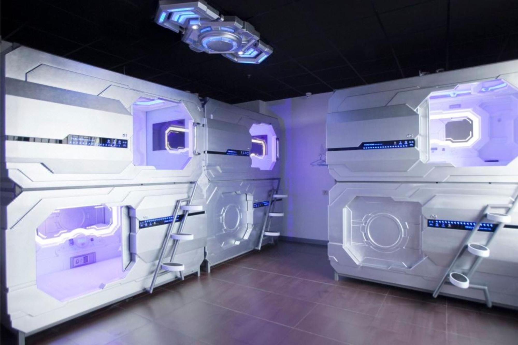 Zhuhai Dreamers Capsule Hotel Экстерьер фото